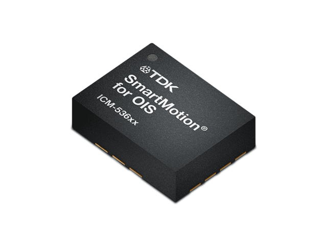 TDK推出全新的SmartMotion® ICM-536xx系列高性能六轴IMU