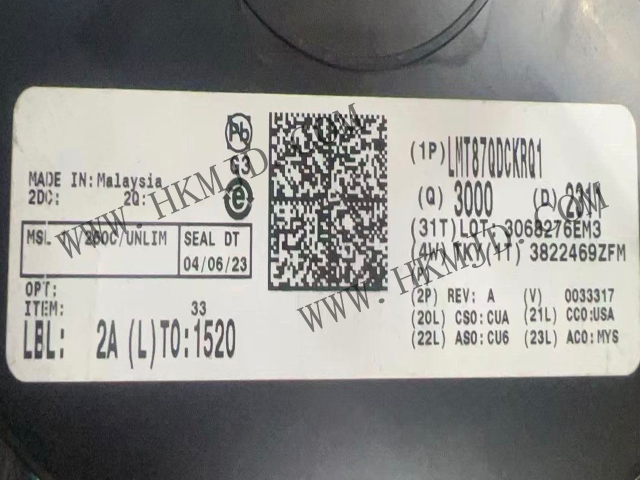 [供应 TI 传感器] LMT87QDCKRQ1——汽车 ±2.7°C 模拟输出温度传感器
